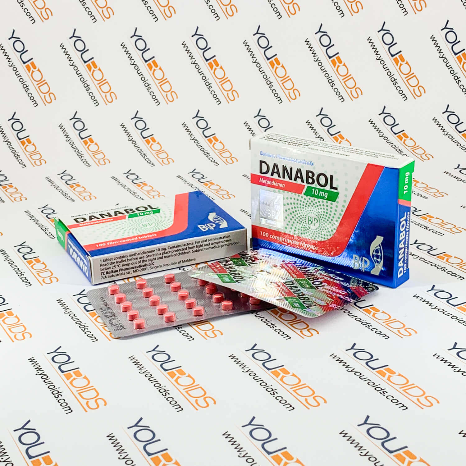 Danabol (Dianabol) 10mg 100 tablets Balkan Pharmaceuticals