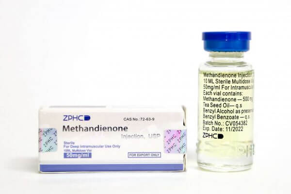 Methandienone 50mg 10ml vial ZPHC