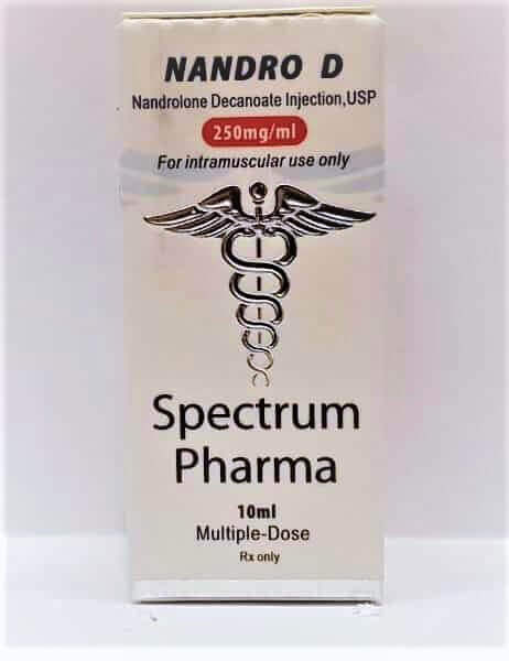 Nandro D 250mg 10ml vial Spectrum Pharma