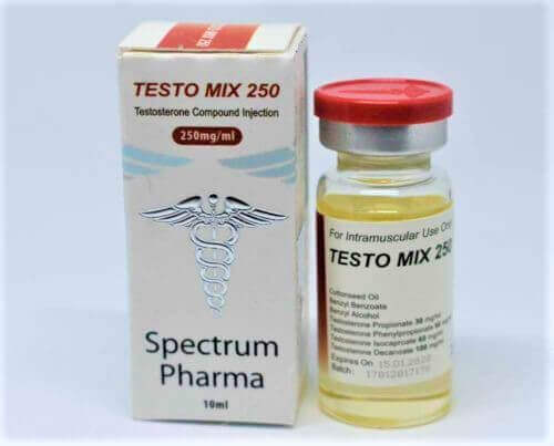 Testo MIX 250mg vial Spectrum Pharma