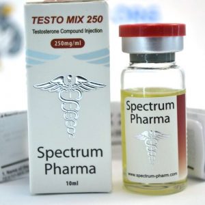 Testo Mix 250mg vial Spectrum Pharma USA domestic