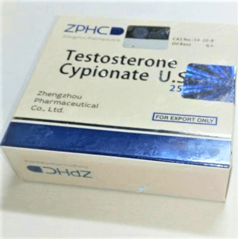 Testosterone Cypionate U.S. 10ml vial ZPHC