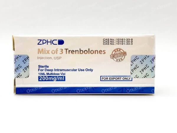 Mix of 3 Trenbolones 200mg 10ml vial ZPHC