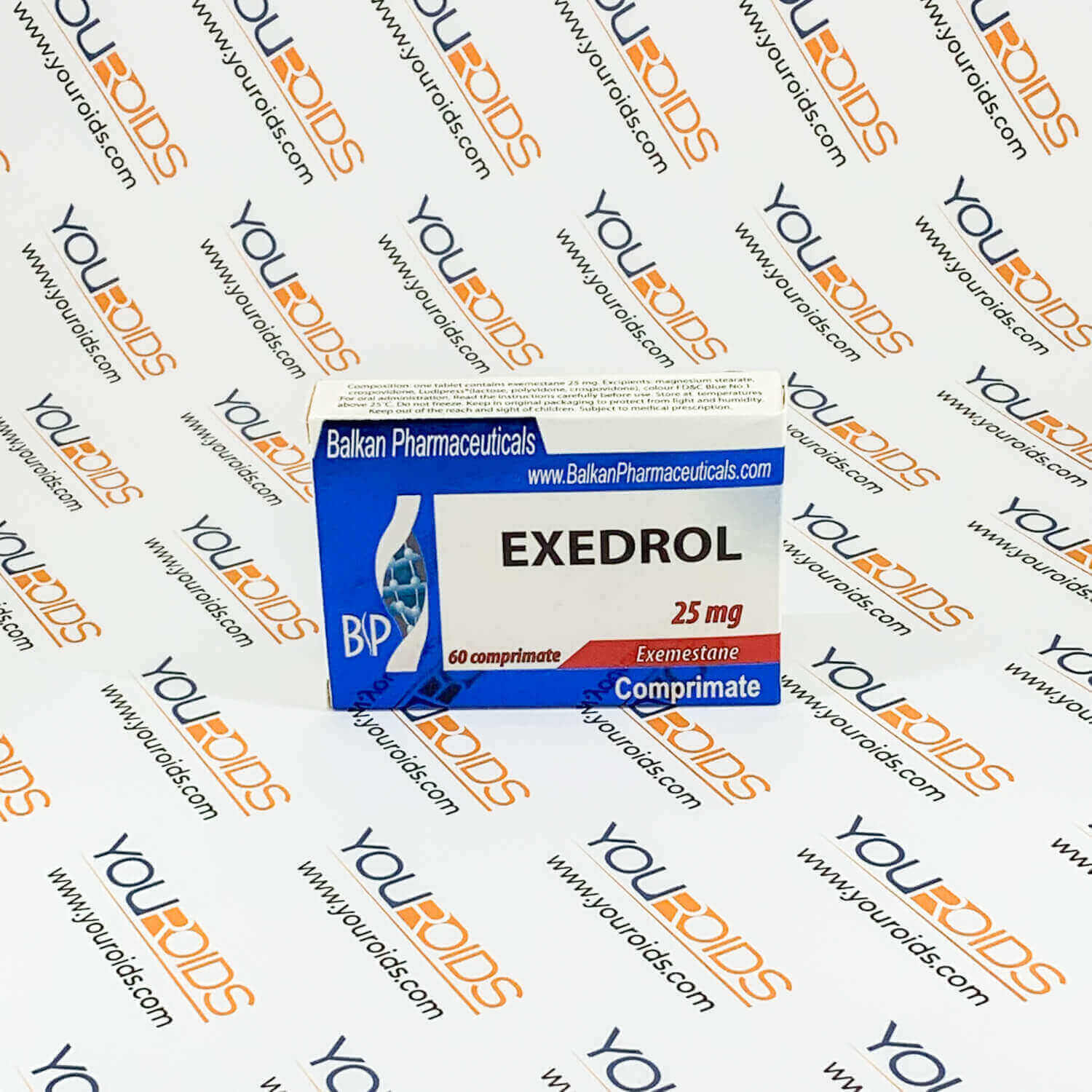 exedrol 25mg pills Balkan Pharmaceuticals