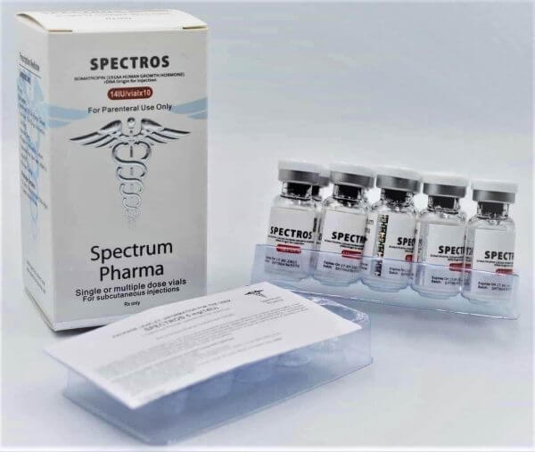 Spectros HGH 140 iu Spectrum Pharma USA Domestic